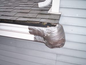 Duct Tape Gutter