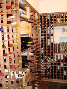 Wine cellar at home inspection